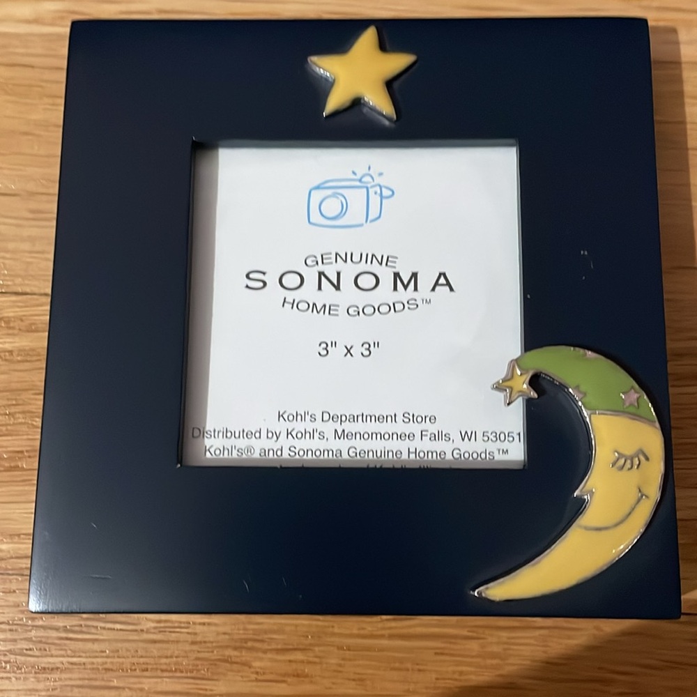 Sonoma Navy Celestial Picture Frame